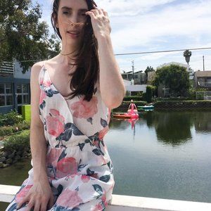 Keniston Los Angeles Pink Floral Linen Jumpsuit XS